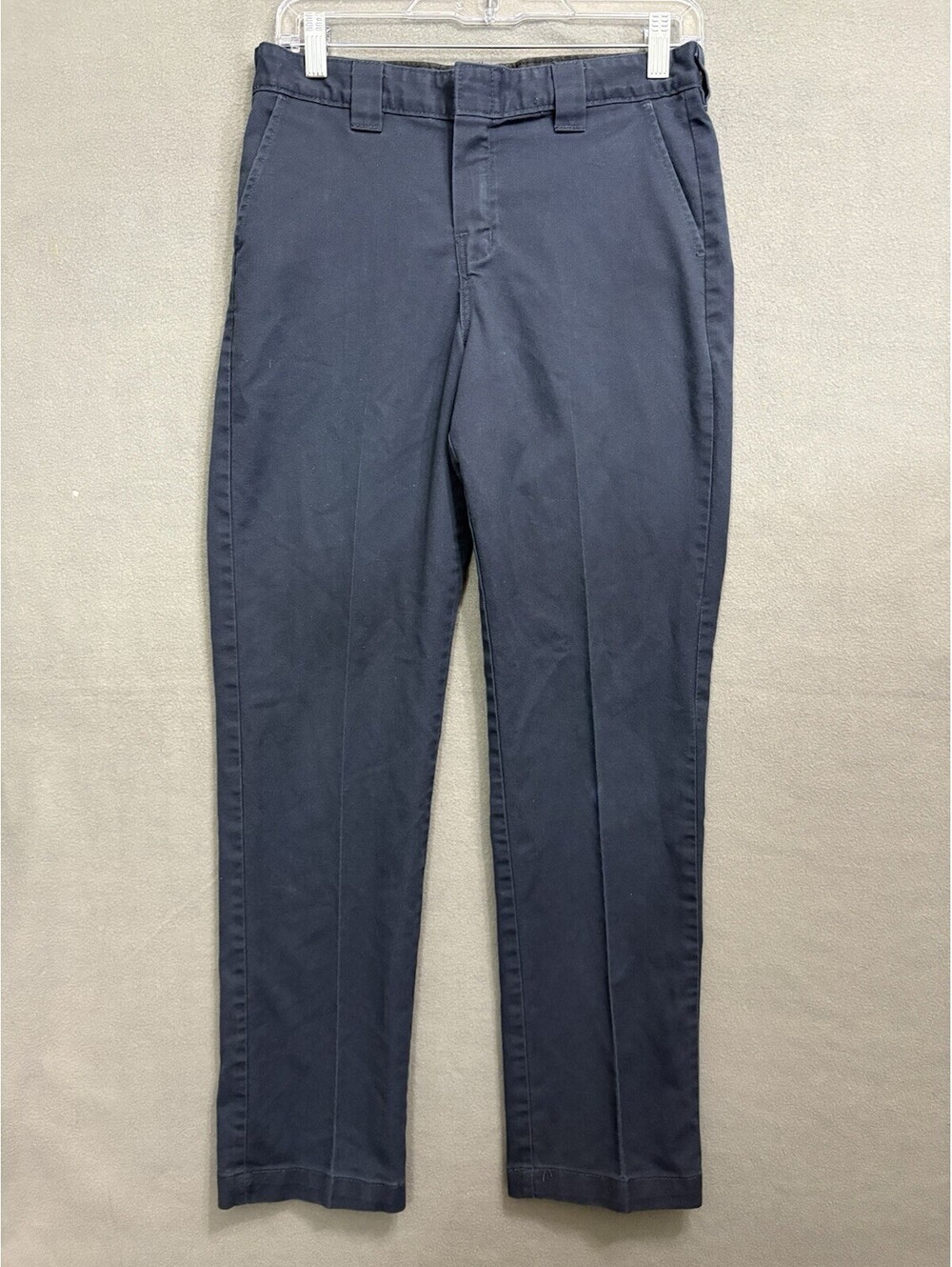 Dickies Flex Slim Taper Navy Twill Work Pants Men Construction